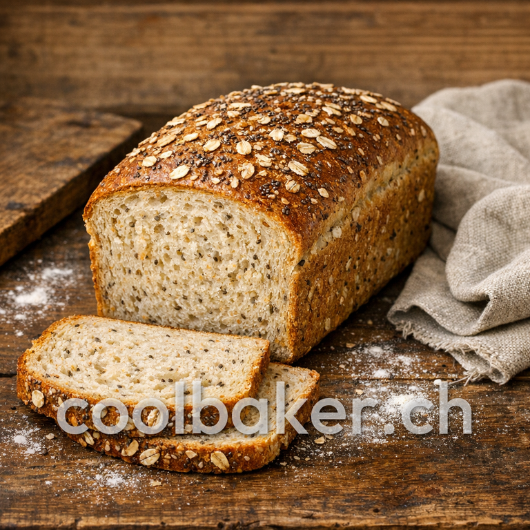 Familienglück Saaten-Toastbrot